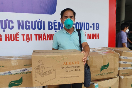 Quỹ Thiện Nguyện PLA - Hỗ trợ thiết bị y tế cho Bệnh viện dã chiến số 14 (TP.HCM)