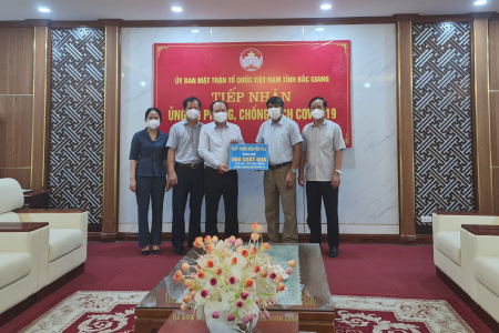 Quỹ Thiện Nguyện PLA - Chung tay cùng Bắc Giang chống dịch Covid-19
