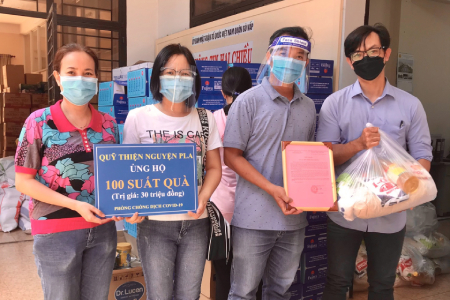 Quỹ Thiện Nguyện PLA - Chung tay cùng quận Gò Vấp chống dịch Covid-19