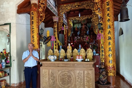 Phát tâm cúng dường chùa Thôn Thứ Nhất